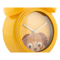 Budík Karlsson KA5980YE Peekaboo Dog, 19cm
